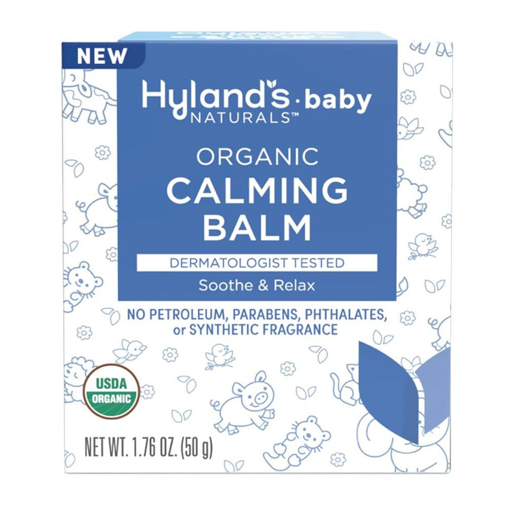 Hylands Naturals Baby Organic Calming Balm, Soothe and Relax, 1.76 Oz